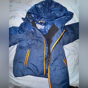 MICHAEL KORS Boys Toddler Navy Blue
Puffer Winter Coat